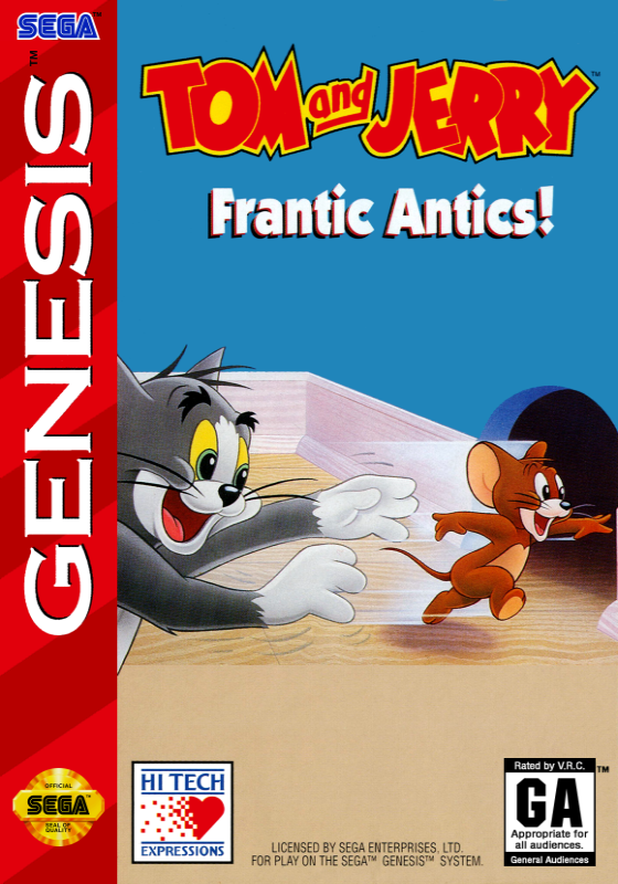 Tom and Jerry Frantic Antics