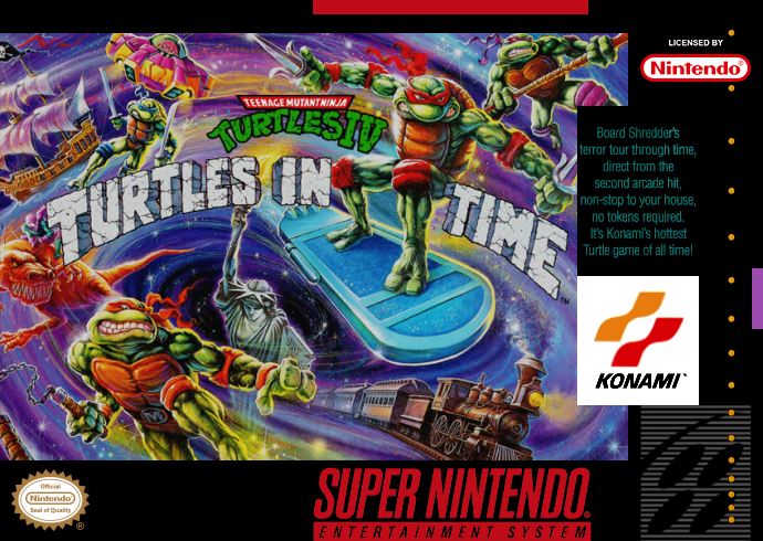Teenage Mutant Ninja Turtles IV Turtles in Time
