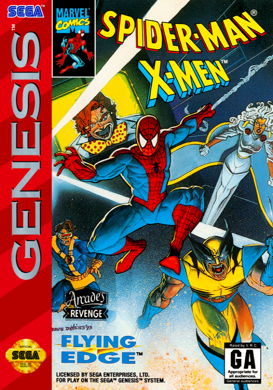 Spiderman X-Men Arcade's Revenge
